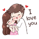 Romantic Couple Stickers - WAS - Androidアプリ