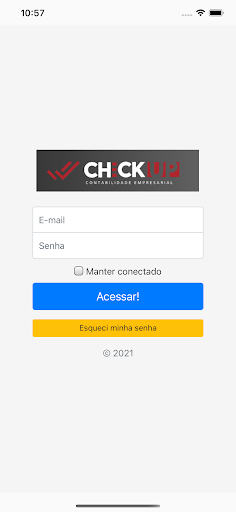 Android application Check-Up Contabilidade screenshort