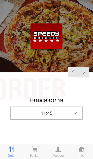 Android application Speedy Chicken Salford screenshort