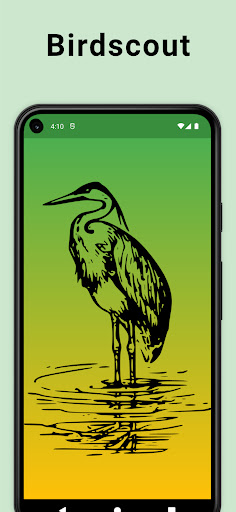 Android application BirdScout screenshort