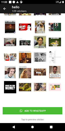 Android application Sticker Maker - WASticker screenshort