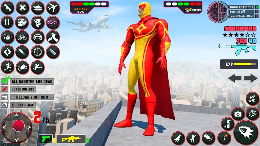 Rope Hero: Speed Hero Games 1.59 APK + Mod (Unlimited money / Cracked) for Android