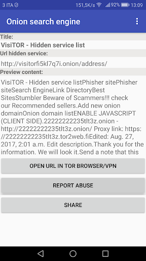 Onion Search Engine 2.4.6 APK screenshots 5
