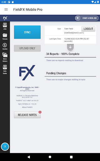FieldFX Mobile Screen 3