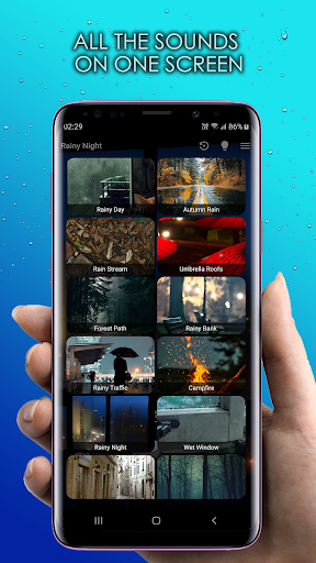 Rainn: Rain Sounds, Sleep Screen 3