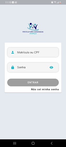 Android application AvancoEdu screenshort