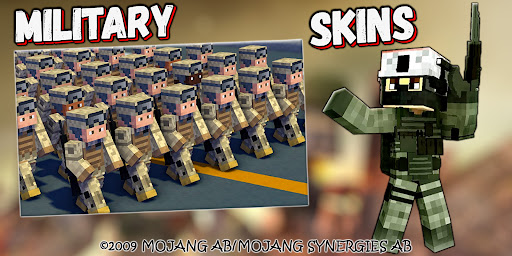 Android application Military Skin Pack [Mod+Skins] screenshort