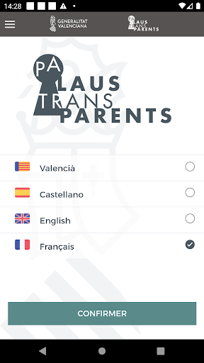 Aperçu de l'application