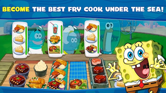 تحميل لعبة SpongeBob: Krusty Cook-Off مهكرة للأندرويد 1