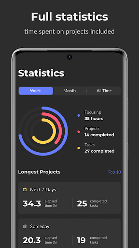 Focus Go – Time Management Screen 3