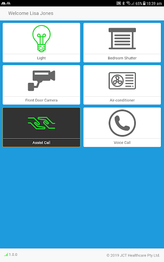 Android application NuCaMS Client screenshort