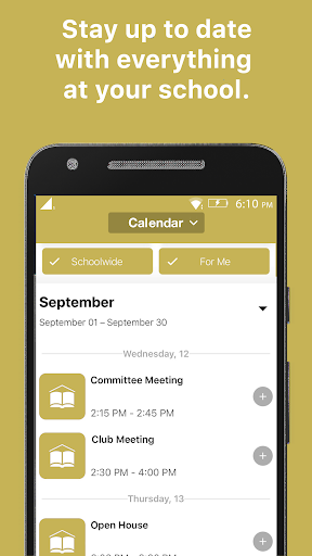 Android application Covenant Life School screenshort