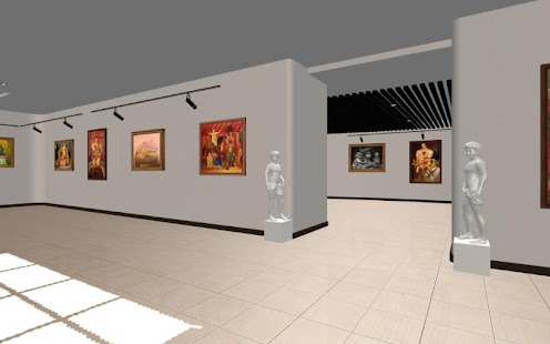 VR International Art Gallery Bildschirmfoto