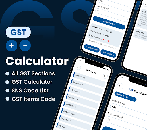 Android application GST & SIP Calculator screenshort