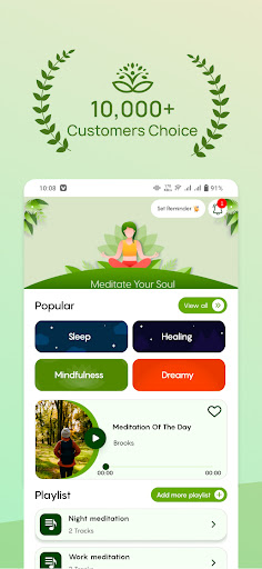 Screenshot of SoulCalm: Relax & Meditation