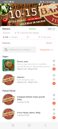 Aizšauj Pakaļ Customer Screen 3