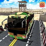 Army bus driving games 2020 military coach driver icon