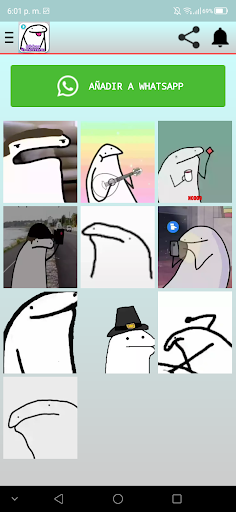 Flork stickers Animados para WhatsApp