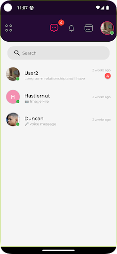 Android application Accomplice screenshort