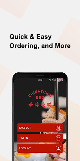 Android application Chinatown BBQ screenshort