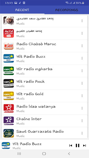 Android application Radio Maroc En Ligne screenshort