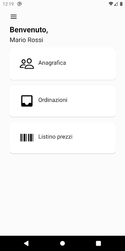 Android application Albertino screenshort