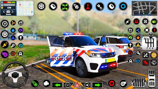 警車追逐3D-警察警察3D遊戲