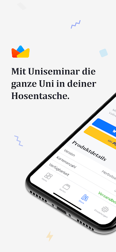 Android application Uniseminar KKarten App screenshort