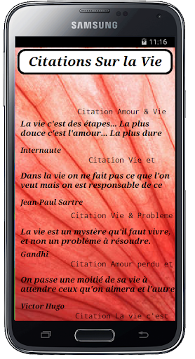 Citations Sur La Vie By Kamed Google Play Japan Searchman App Data Information