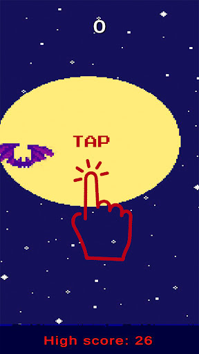 Android application Flappy Bat screenshort