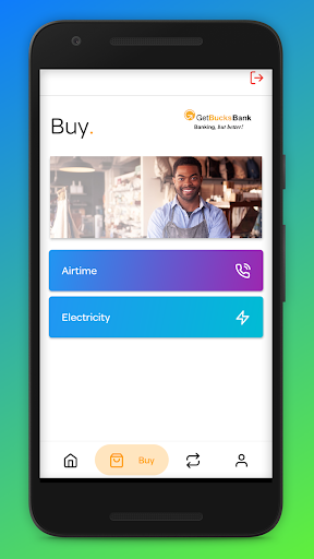 GetBucks Mobile Banking Screen 3