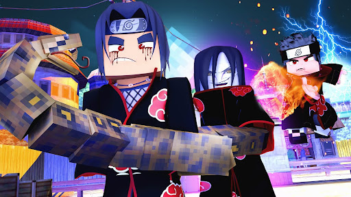 Akatsuki Player Skin Mod MCPE