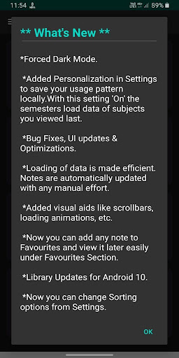 Notes Screen 3