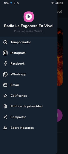 Radio La Fogonera Screen 2