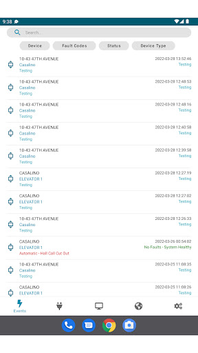 CloudMonitoring Screen 3