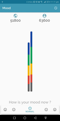 Android application Mood screenshort