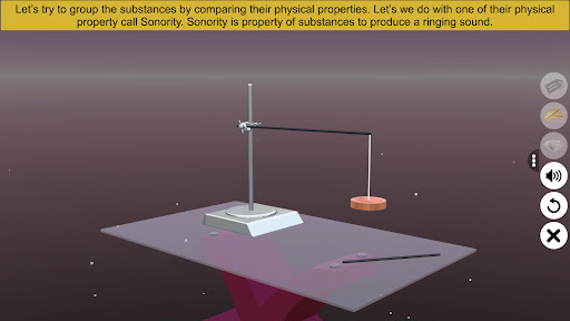 Android application Physical property - Sonority screenshort