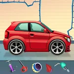 Cover Image of Download Kids sports car wash - car washing garages game 1.8 APK