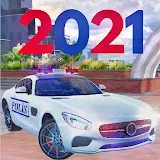 Real 911 Mercedes Police Car Game Simulator 2021 icon