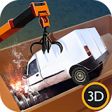 Car Crushing Junk Truck Sim 3D icon