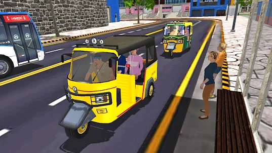 Tuk Tuk Auto Rickshaw Game 3D
