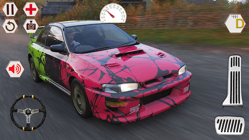 Android application Drive Subaru Impreza Simulator screenshort