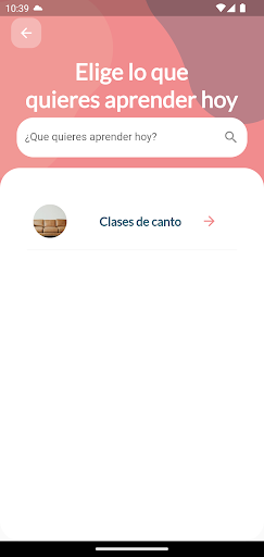 Android application Lima Arts Academy screenshort
