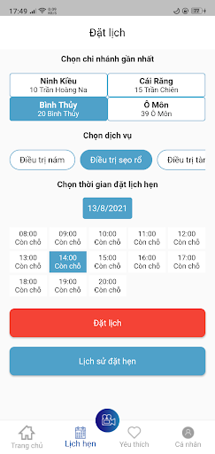 Android application Spa 24h screenshort