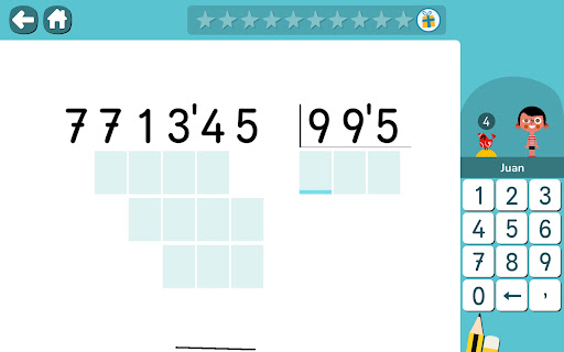 Screenshot of Aula Matemáticas