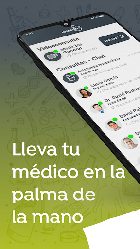 Android application Kuídate B×+ screenshort