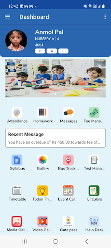 Android application Maharaja Agrasain School Sirsa screenshort