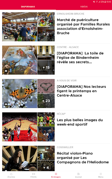 Captura de Pantalla 16 Dernières Nouvelles d'Alsace android