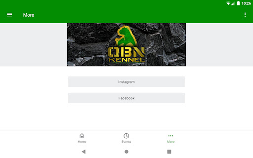 Screenshot of QBN App