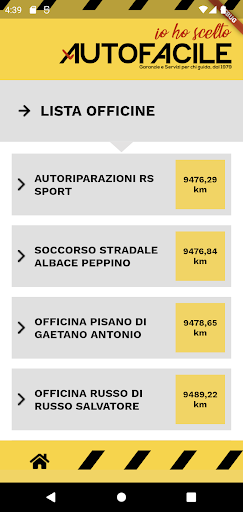 AUTOFACILE Screen 2